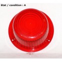 Red taillight lens
