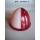 Cabochon feu gabarit blanc rouge SEIMA