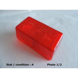 Cabochon feu gabarit rouge ARA 027217