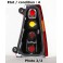 Left taillight bulbholder CIBIE