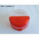 Cabochon feu gabarit cristal rouge SEIMA 3101