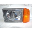 Left European Code headlight with indicator SIEM 9700 / 9716