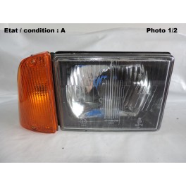 Right European Code headlight with indicator SIEM 9690 / 9715