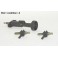Mounting kit + adjustment lever for headlight CIBIE 002757