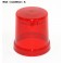 Blue rotating beacon lens DAV