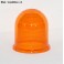 Orange rotating beacon lens Optilux HELLA 9EL856417-021