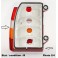 Right taillight FRANKANI 1211385