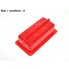 Cabochon feu gabarit rouge VIGNAL LYON PFE78C