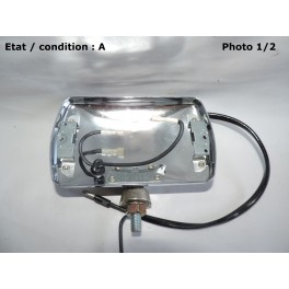 Chromed housing for spotlight or foglight headlight "Iode 35" CIBIE