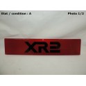 Red decorative plate "R14"